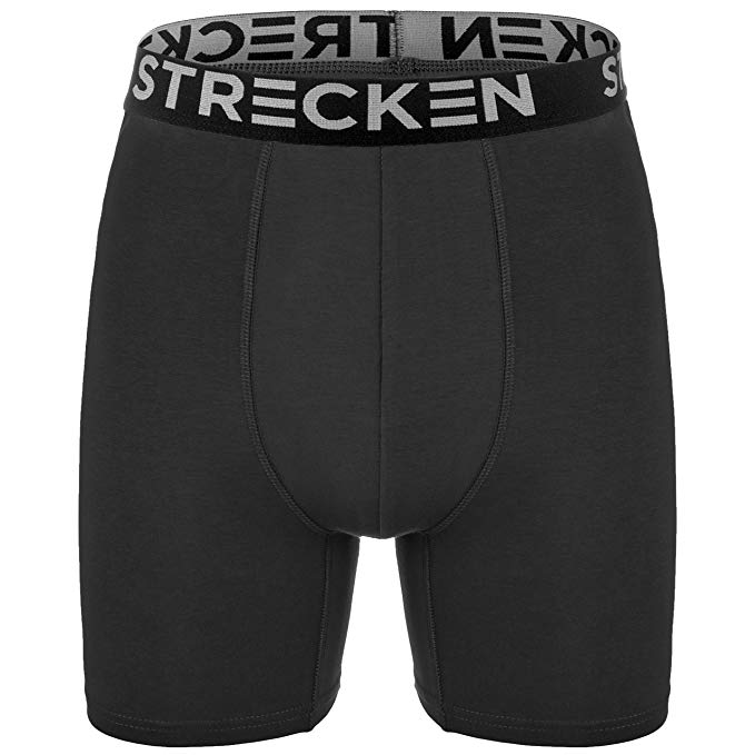 No Ride Men’s Boxer Briefs – Ultra Soft Comfortable Cotton  6 Pack